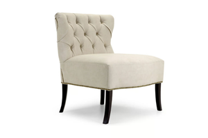 MORK - Chesterfield style upholstered leather armchair _ Domingo Salotti